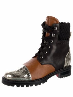 Christian Louboutin Mayr Boot Flat Cocco RETAIL 1,495